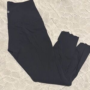 lululemon scallop legging crop high-rise wunder under